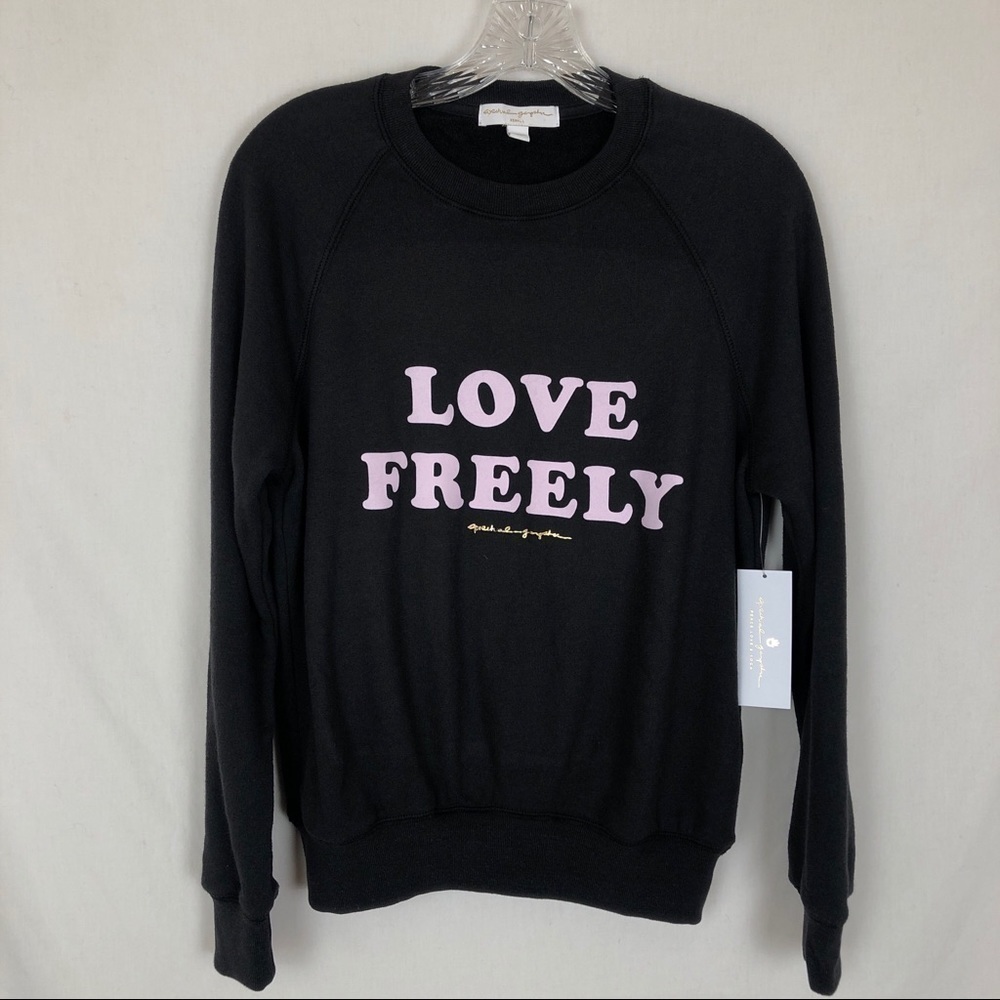 NWT Spiritual Gangster Love Freely Sweatshirt - Picture 3 of 10